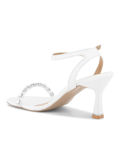 Women, Women Footwear, White sandals