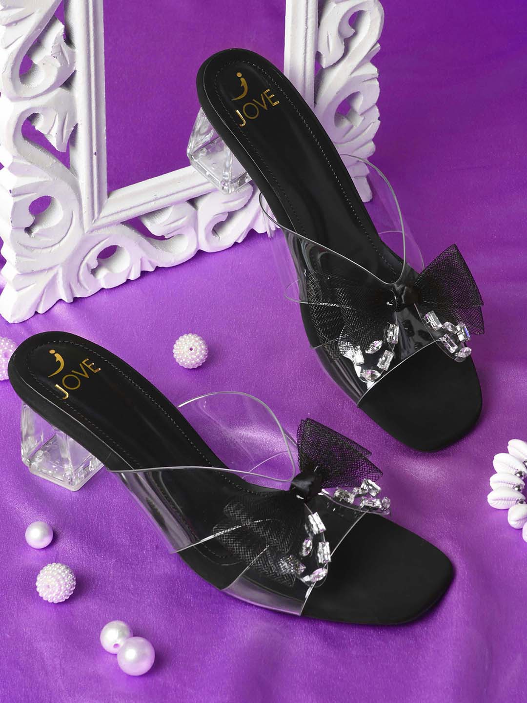 Women, Women Footwear, Black sandals