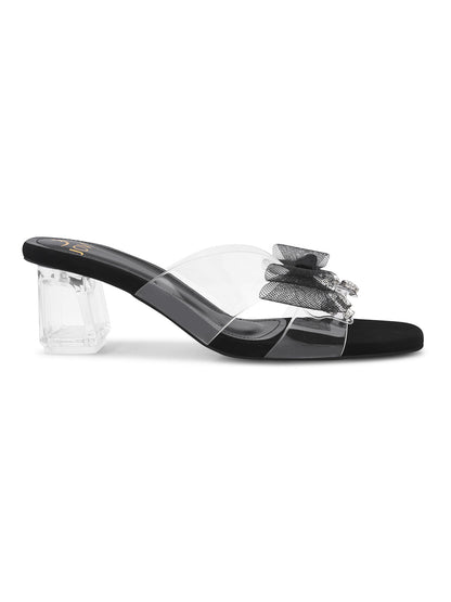 Women, Women Footwear, Black sandals