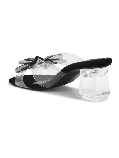 Women, Women Footwear, Black sandals
