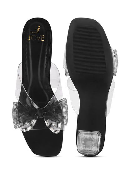 Women, Women Footwear, Black sandals