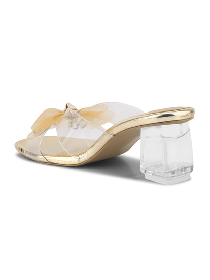 Women, Women Footwear, Gold Sandals