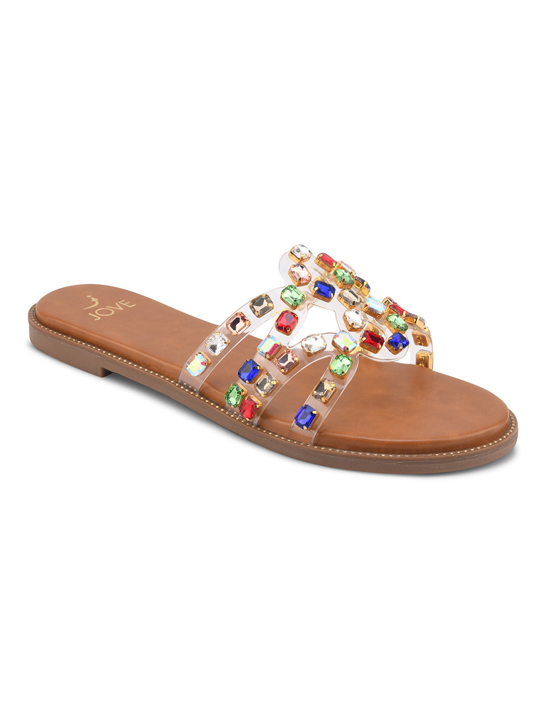 Women, Women Footwear, Multi Flats