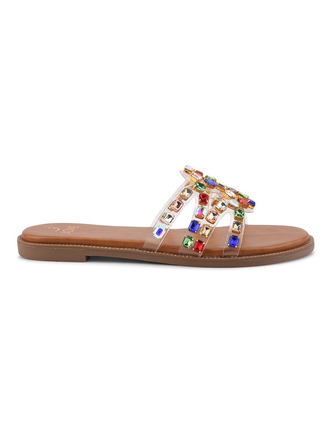 Women, Women Footwear, Multi Flats