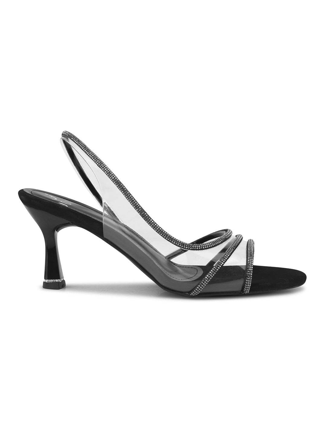 Women, Women Footwear, Black sandals