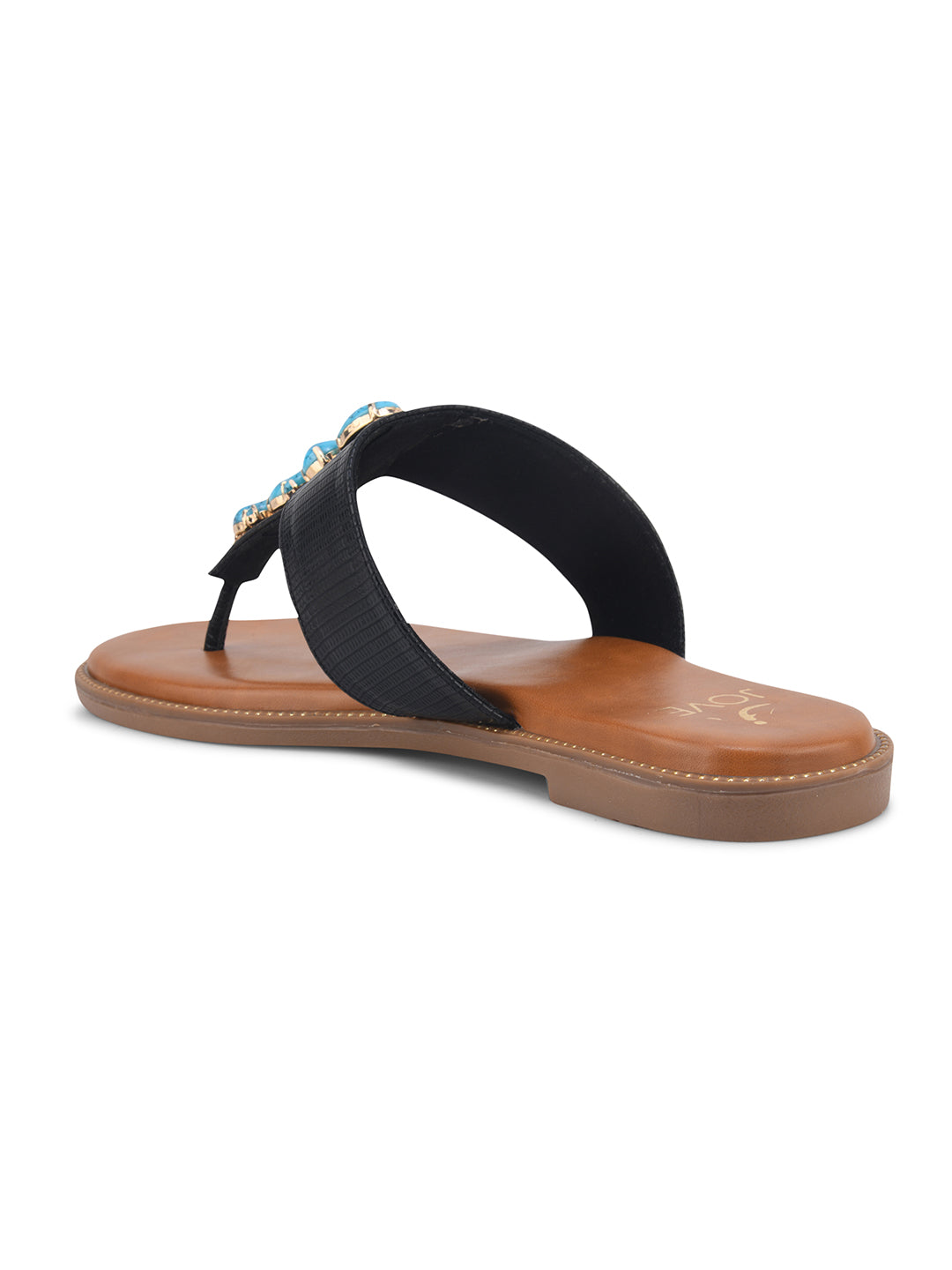 Women, Women Footwear, Black Flats