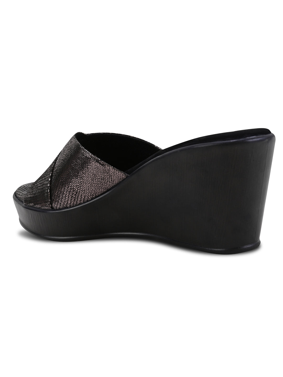 Women, Women Footwear, Grey Wedges