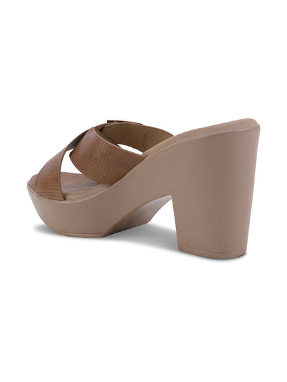 Women, Women Footwear, Tan Sandals