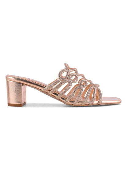 Women, Women Footwear, Copper Sandals