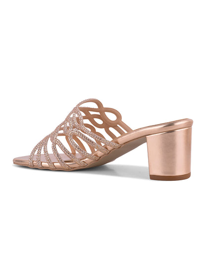 Women, Women Footwear, Copper Sandals