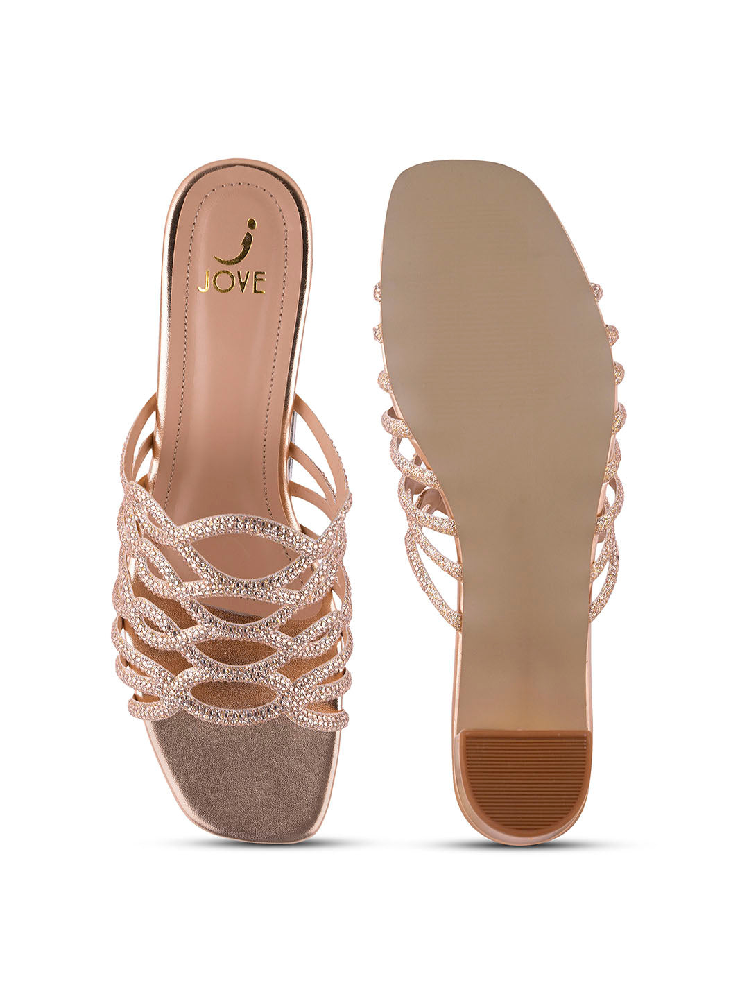 Women, Women Footwear, Copper Sandals