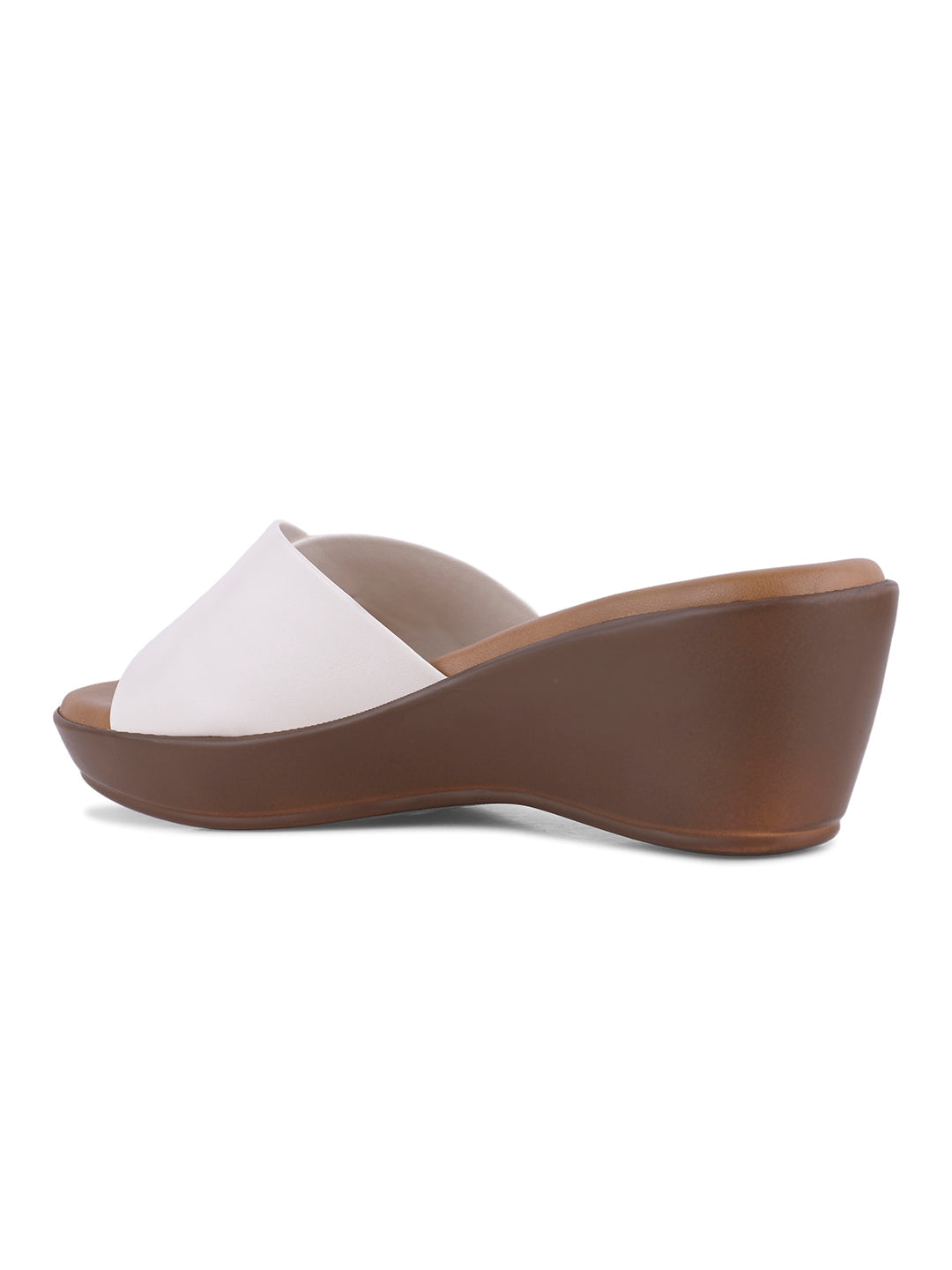 Women, Women Footwear, White Sandals