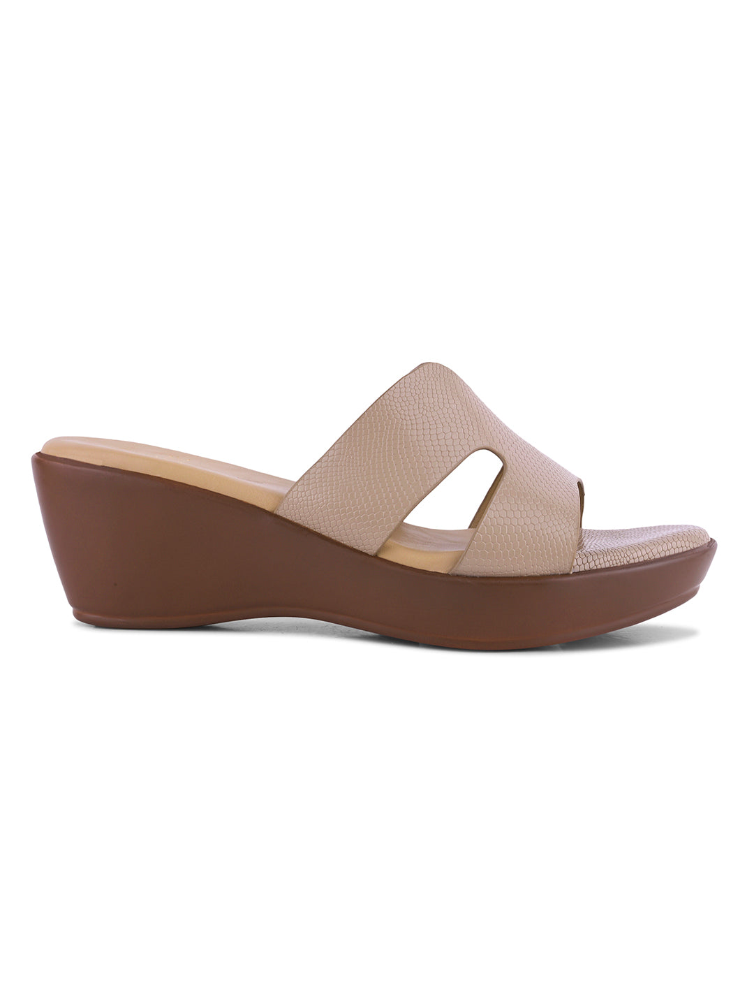Women, Women Footwear, Beige Wedges