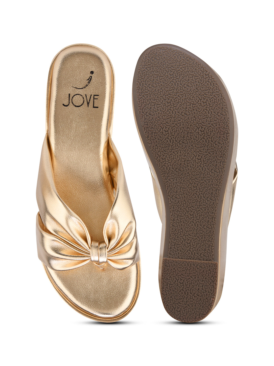 Women, Women Footwear, Gold Wedges