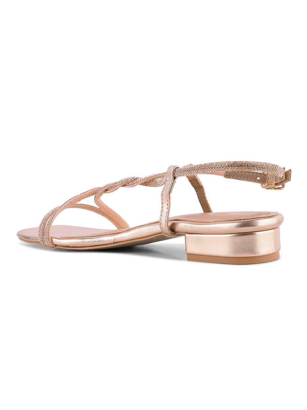 Women, Women Footwear, Copper Sandals