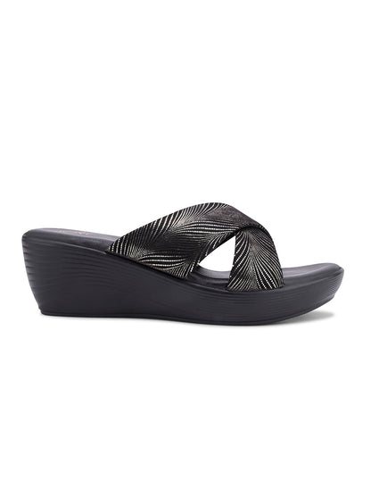 Women, Women Footwear, Gold Wedges