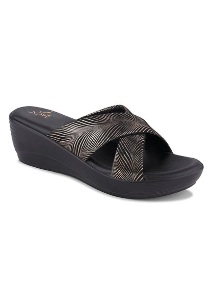 Women, Women Footwear, Rose Gold Wedges