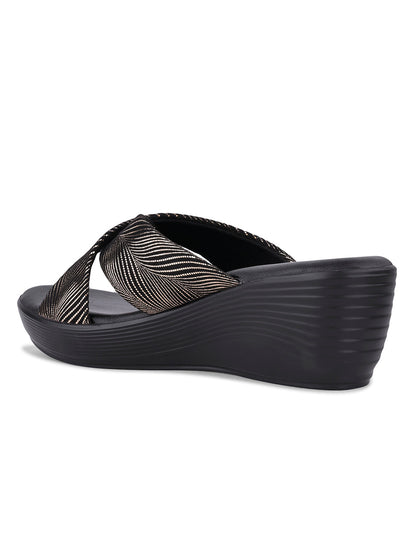 Women, Women Footwear, Rose Gold Wedges