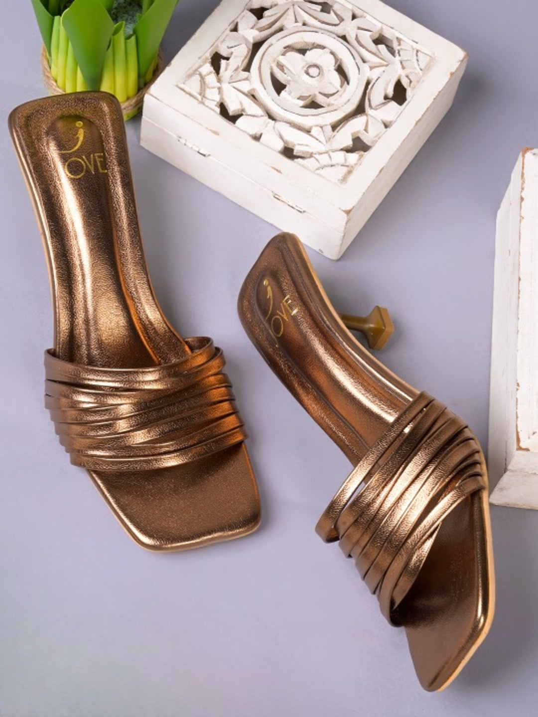 Women, Women Footwear, Antique Sandals