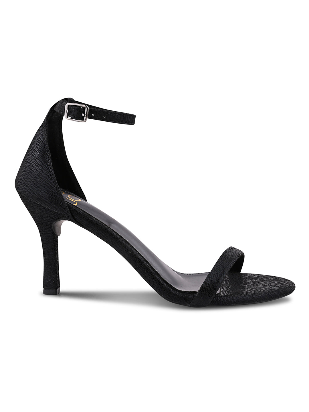 Women, Women Footwear, Black Sandals
