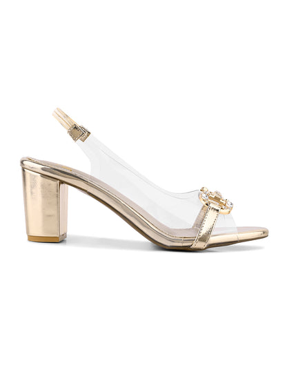 Women, Women Footwear, Gold Pumps