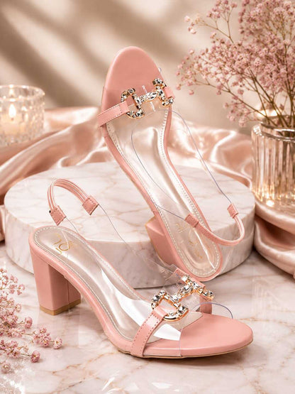 Women, Women Footwear, Pink Pumps