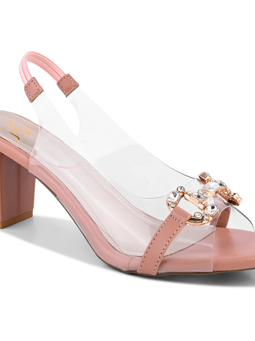 Women Pink Embellished Pumps