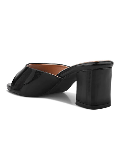 Women, Women Footwear, Black Sandals