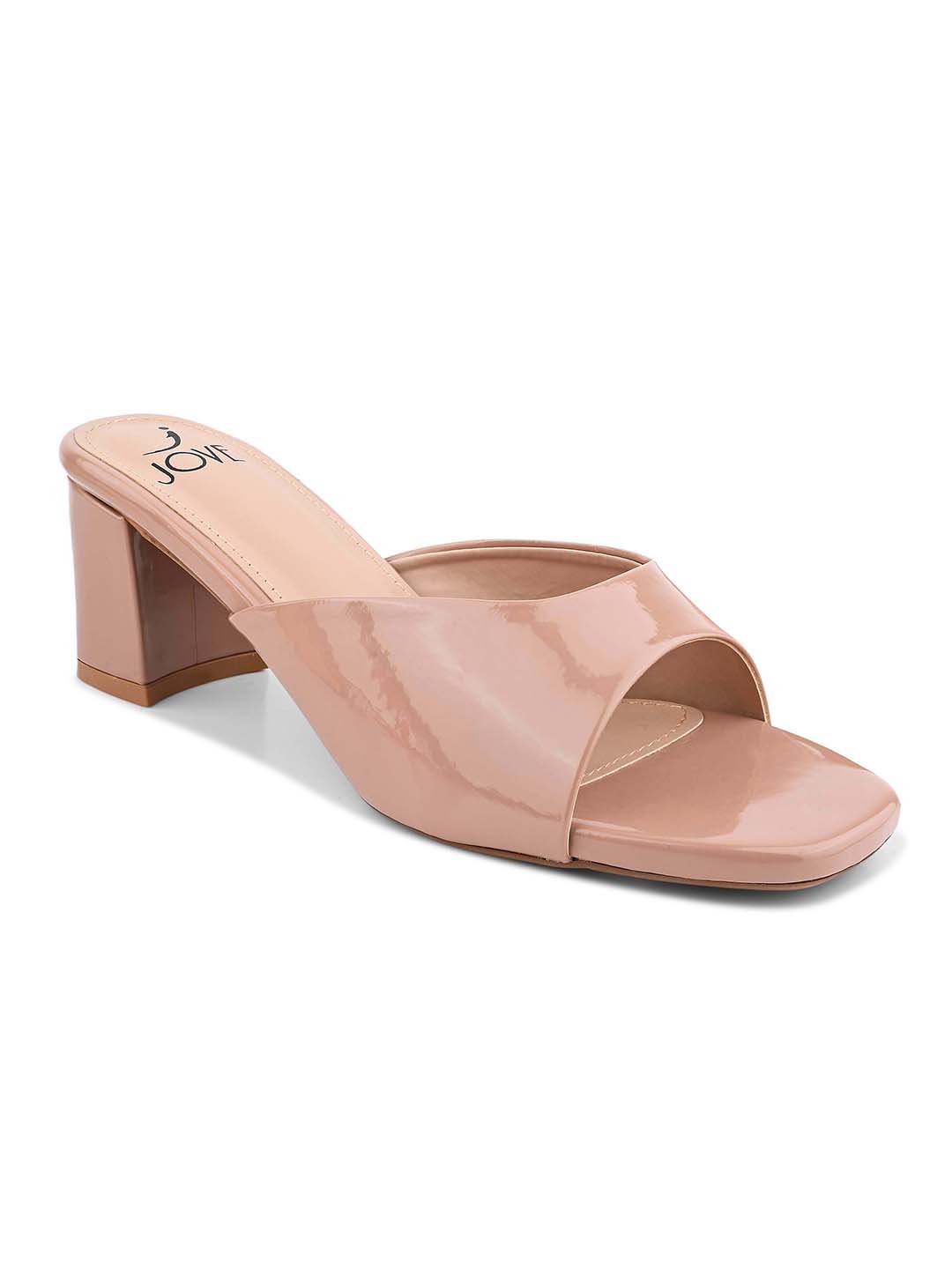 Women, Women Footwear, Peach Sandals