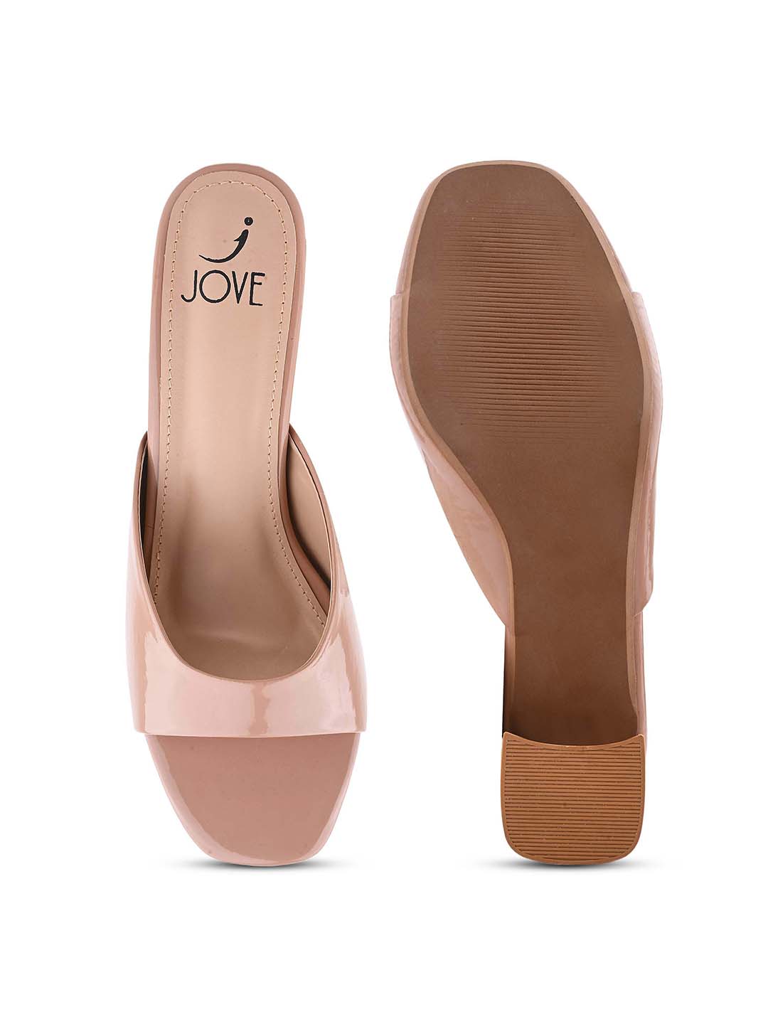 Women, Women Footwear, Peach Sandals