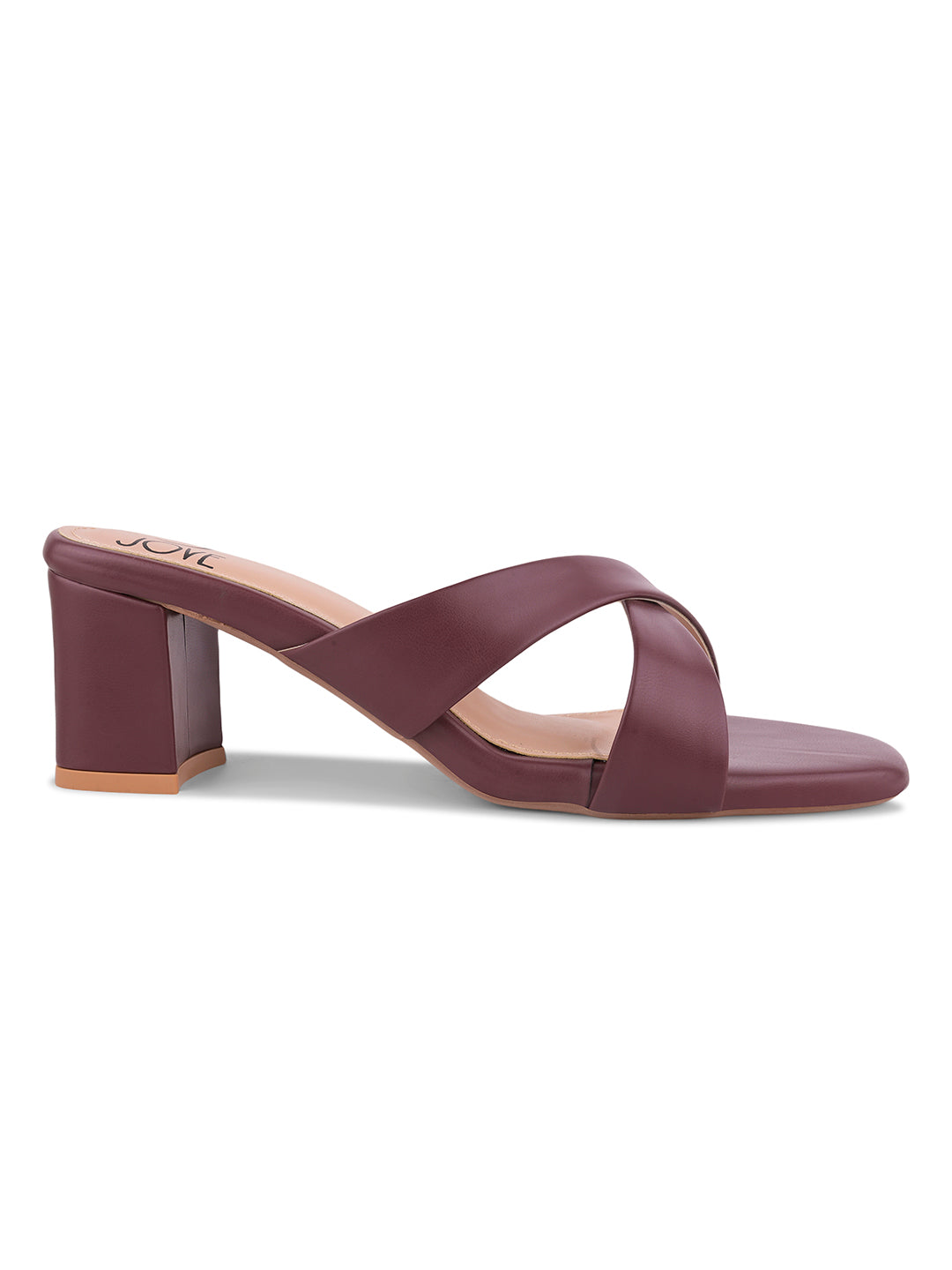 Women, Women Footwear, Maroon Sandals