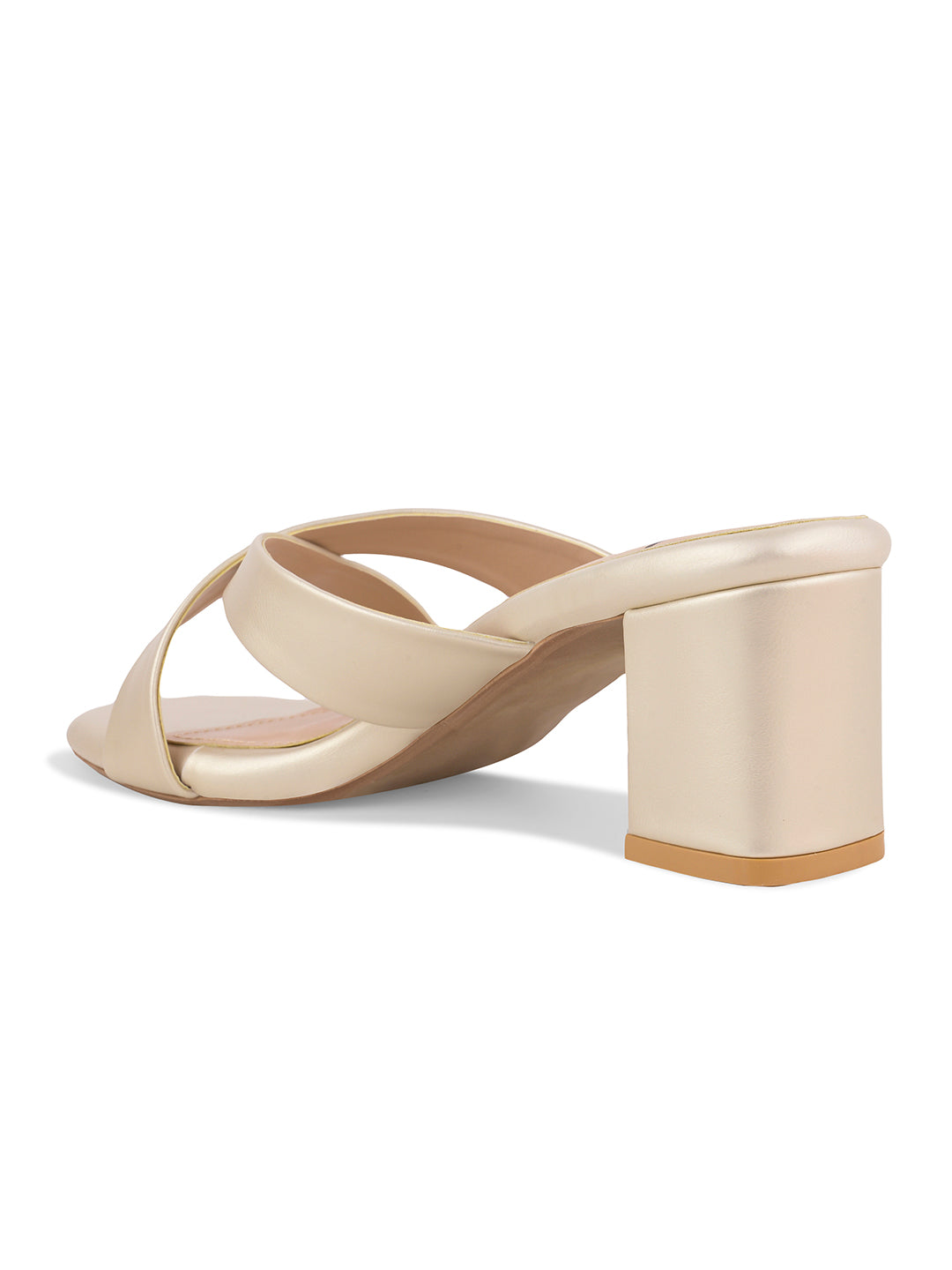 Women, Women Footwear, Gold Sandals