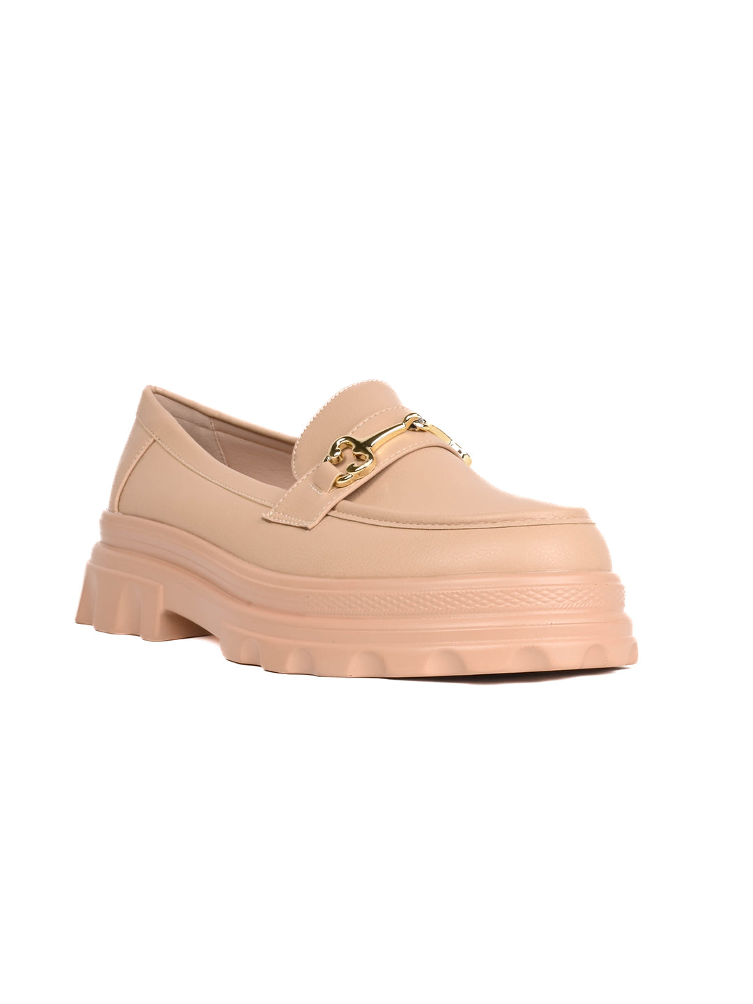 Women, Women Footwear, Beige Loafers