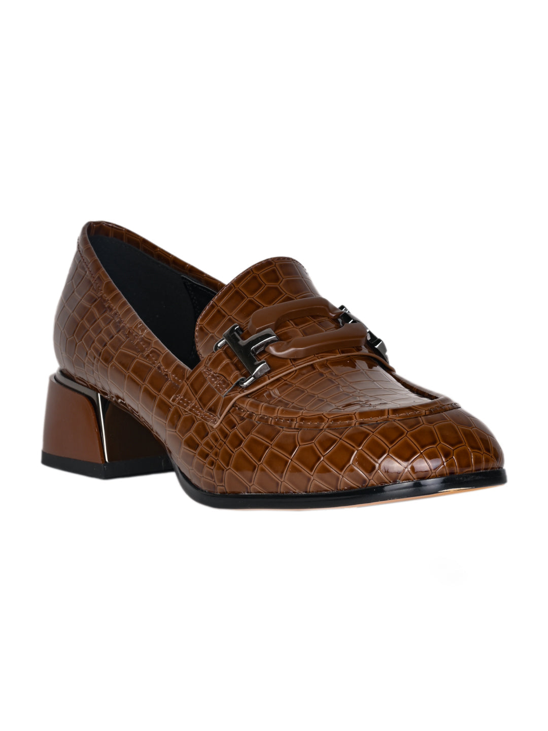 Women, Women Footwear, Brown Loafers