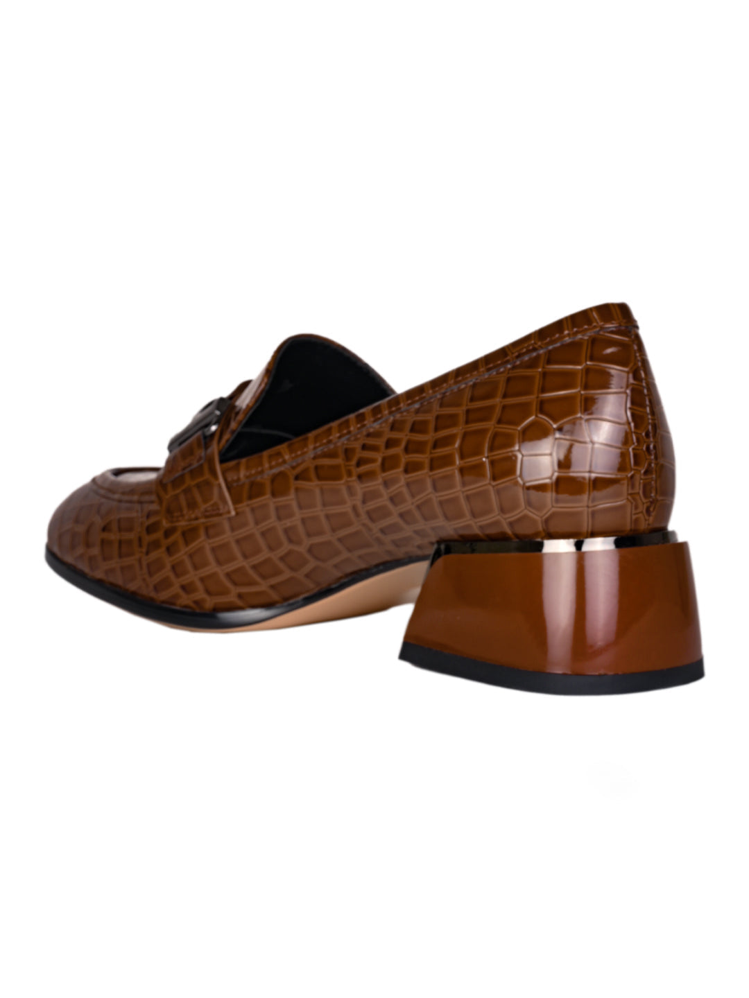 Women, Women Footwear, Brown Loafers