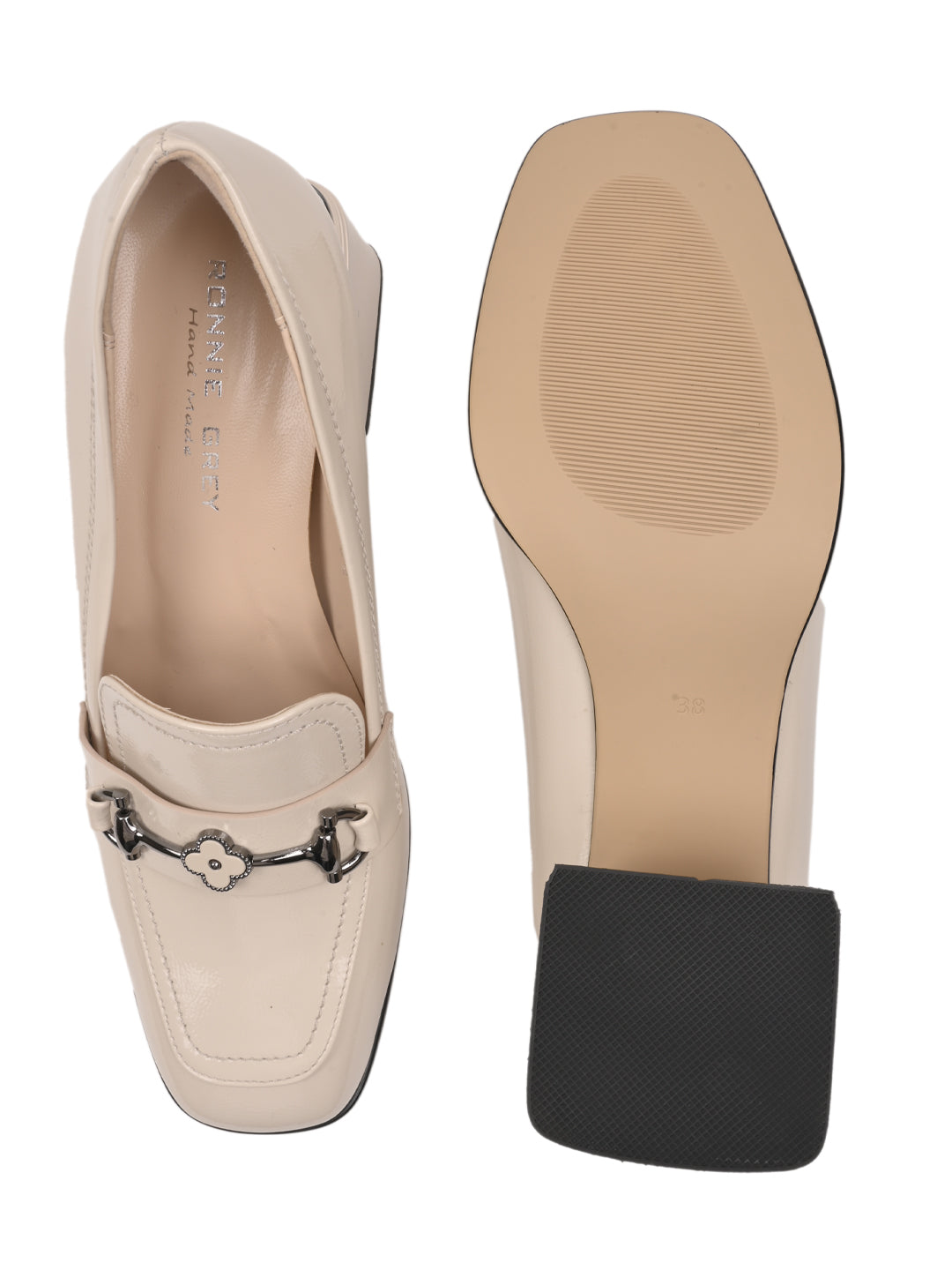Women, Women Footwear, Beige Loafers