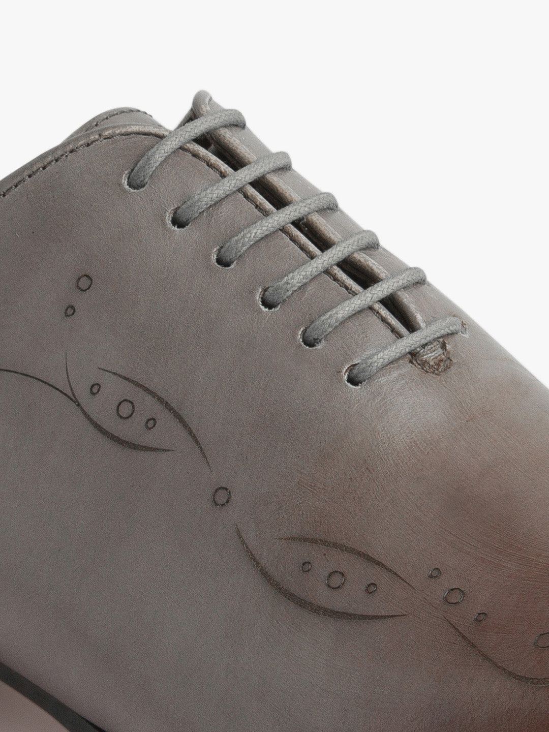 Footwear, Men Footwear, Grey Oxford Shoes