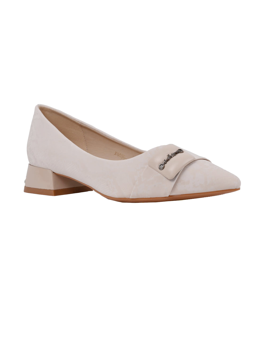 Women, Women Footwear, Beige Ballerinas