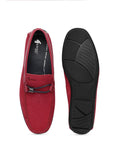 Footwear, Men Footwear, Red Loafers
