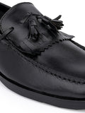 Men Black Solid Loafer