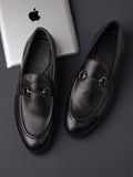 Footwear, Men Footwear, BLACK, Loafers