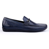 Footwear, Men Footwear, Navy Blue Loafers
