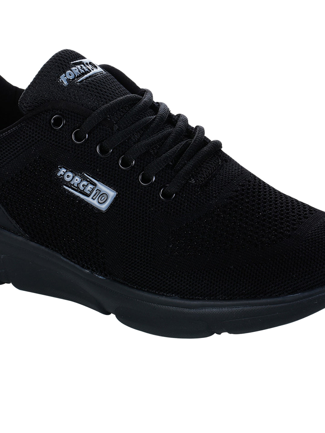 Footwear, Men Footwear, Black Running Shoes