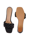 Footwear, Women Footwear, Black Sandals