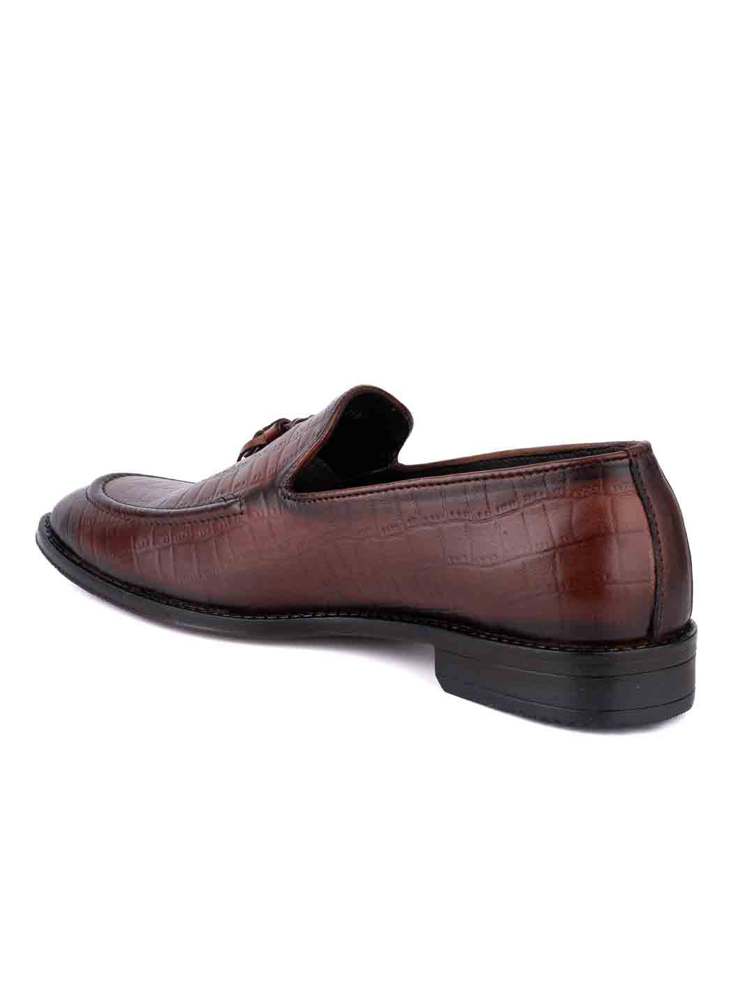  Footwear, Men Footwear, Brown Formal Loafers