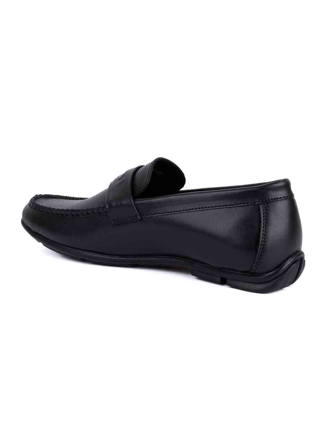 Footwear, Men Footwear, Black Driving Shoes