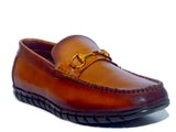 Men Footwear, Tan Loafers