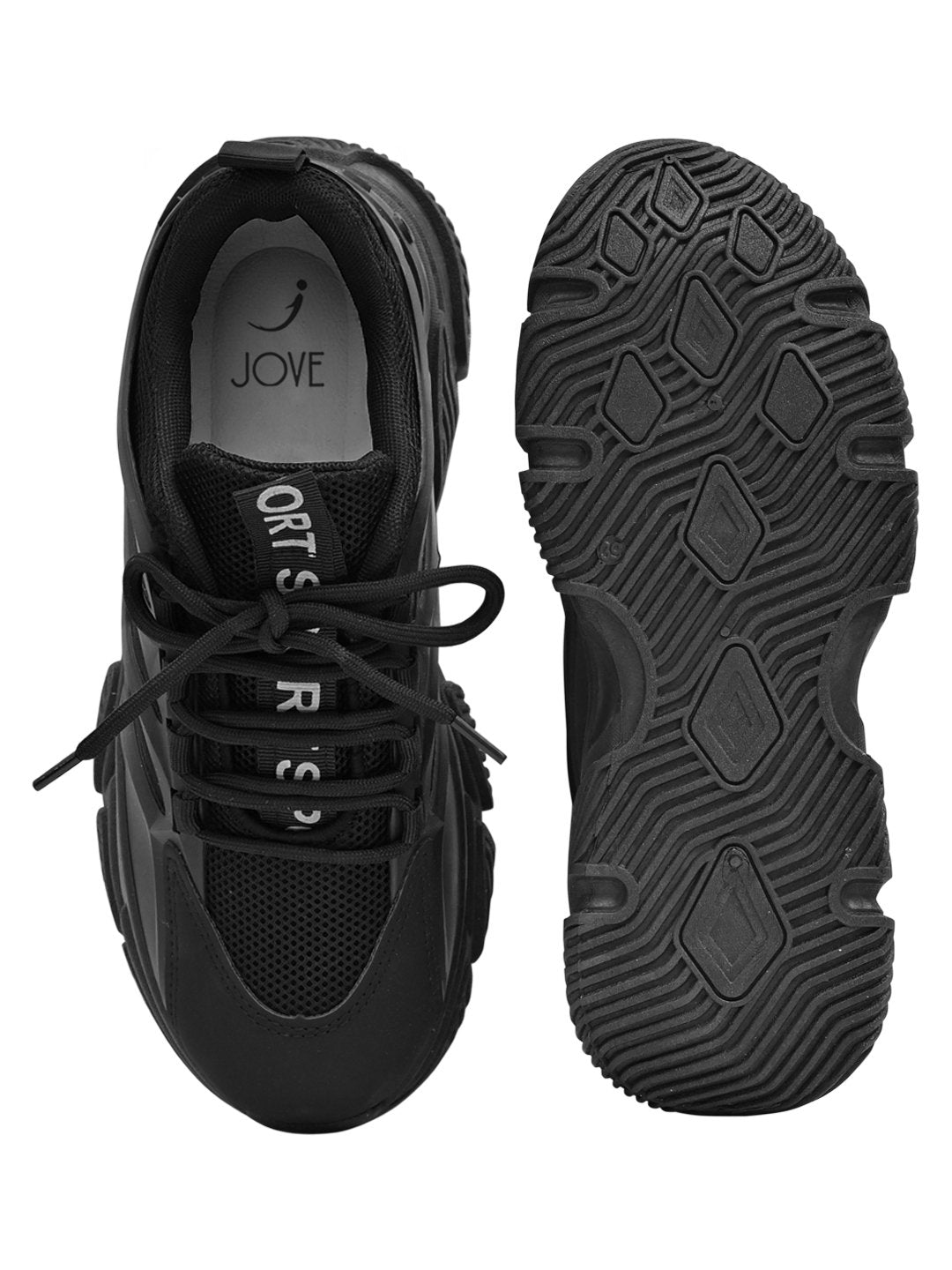 Footwear, Women Footwear, Black Sneakers