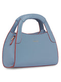 Women Blue Solid Sling Bag