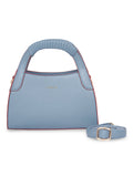 Women Blue Solid Sling Bag
